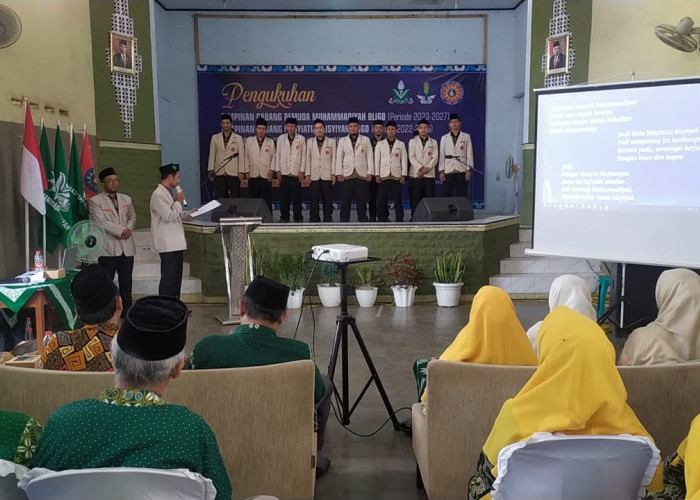 Pemuda Muhammadiyah, Nasyiatul Aisyiyah dan Tapak Suci Cabang Bligo Dikukuhkan