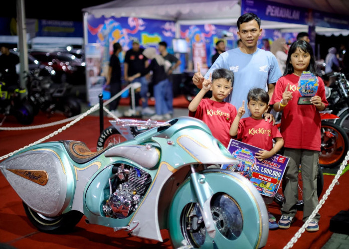 101 Modifikator Tampilkan Modifikasi Terbaik Di Ajang Honda Modif Contest 2025 Solo Series