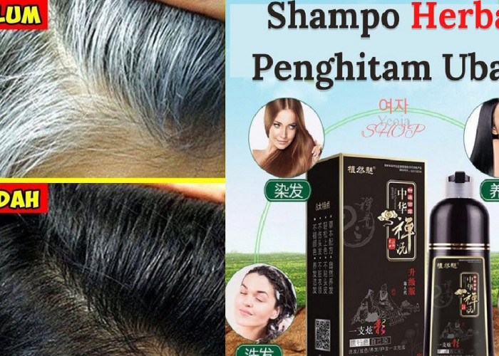 5 Merek Shampo yang Ampuh untuk Menghitamkan Uban di Indomaret, Efektif Usir Rambut Putih Tanpa Dicabut