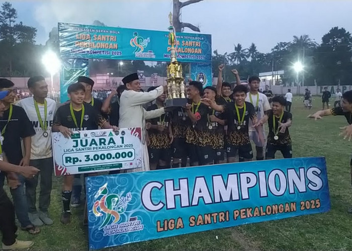 Al Kaffa Raih Gelar Juara Liga Santri Pekalongan 2025 Usai Tundukkan Sabaqo FC dengan Skor Tipis 1-0