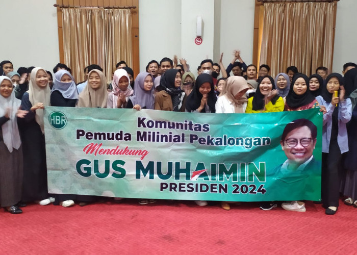 Komunitas Pemuda Milinial Pekalongan Berikan Dukungan kepada Gus Muhaimin