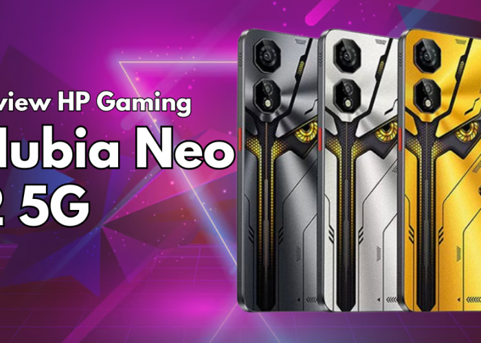 Spesifikasi Lengkap Smartphone High Performance Nubia Neo 2 5G, HP Gaming Shoulder Trigger Baterai 6000 mAh!