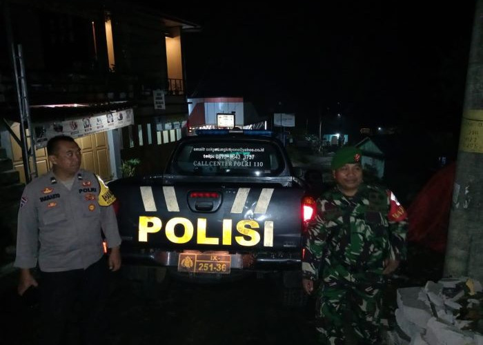 TNI-Polri Bersinergi, Ciptakan Keamanan di Pegunungan Petungkriyono Pekalongan