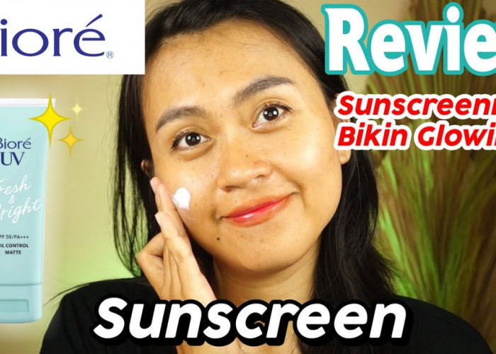 Review Biore UV Fresh & Bright Oil Control SPF 50 & PA+++, Sunscreen Murah Tapi Wah!