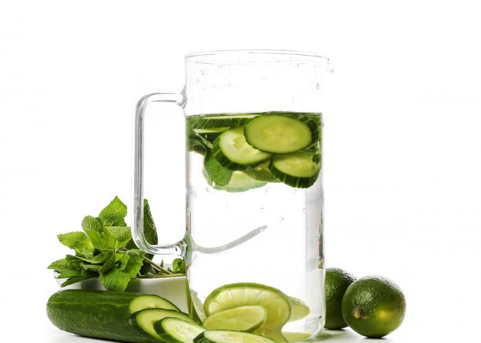 Sering Dijadikan Lalapan, Ternyata Infused Water Timun Bisa Bikin Badan Langsing! Masih Nggak Percaya? Begini 