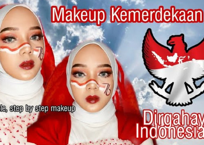 Bikin Takjub! Inilah 3 Kreasi Makeup 17 Agustus Terpopuler dari Beauty Influencer, Hasil Flawless Anti Crack