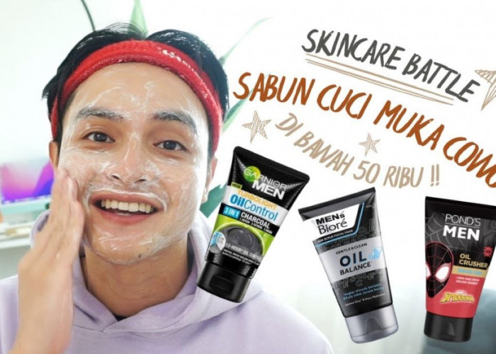 4 Sabun Wajah Pria Agar Tidak Mudah Berjerawat, Atasi Masalah Kulit Kusam dan Berminyak