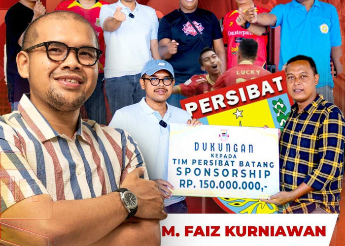 Digelontor Bantuan Sponsorship dari M Faiz Kurniawan Rp150 Juta, Persibat Batang Siap Ikuti Liga 4