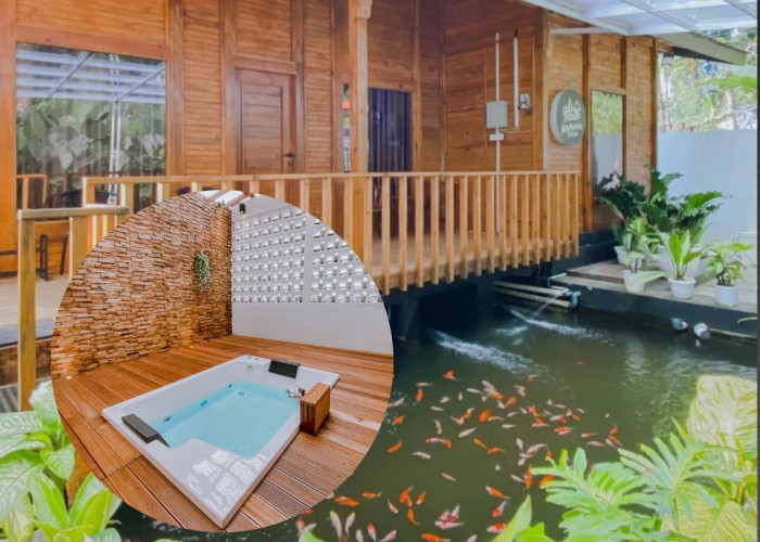 Punya Fasilitas Jacuzzi, Serunya Staycation Bareng Keluarga di Villa Vin Kurara Forest Kembanglangit Batang