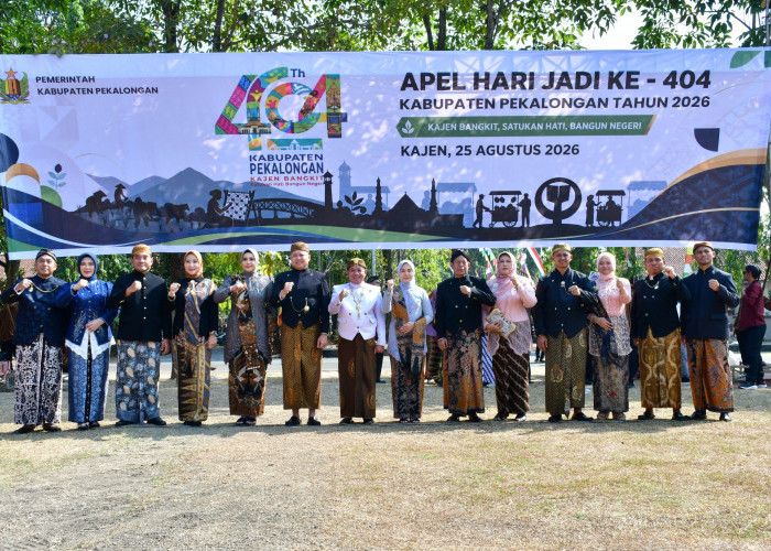 Plt Bupati Pekalongan Sukirman: Usia 404 Tahun Jadi Momentum Bangkit dan Perkuat Sinergi