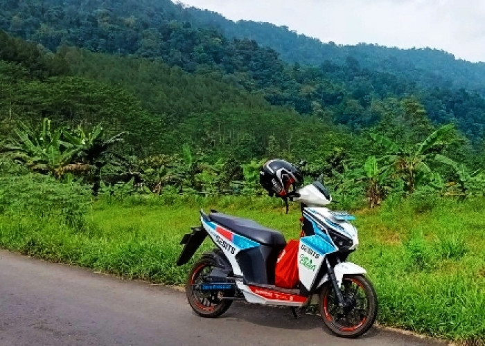 Pegiat Motor Listrik Pekalongan, Berbagi Tips Touring di Jalanan Pegunungan