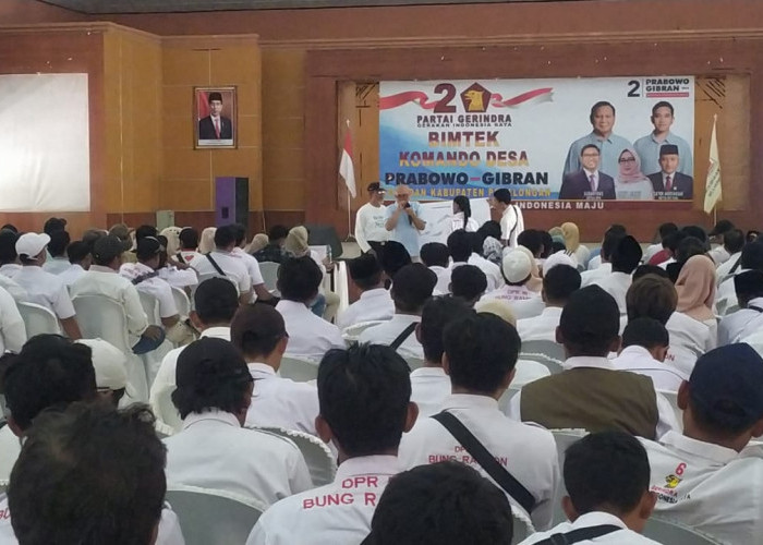 Sukseskan Prabowo-Gibran Satu Putaran, Gerindra Gelar Bimtek