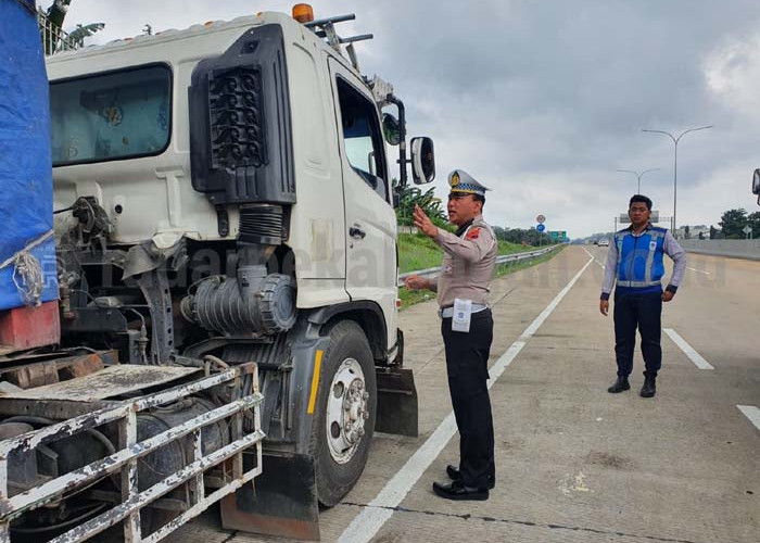 Ulah Sopir Truk Bikin Polisi Geram, Ternyata Ini Penyebabnya