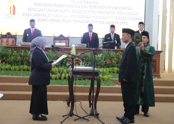 Syaiful Arief Mundur dari Gerindra, Eva Abdullah Dilantik Sebagai PAW Anggota DPRD Kabupaten Pekalongan