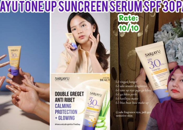 Review Produk Sunscreen Sariayu, Varian Mana yang Cocok untukmu?