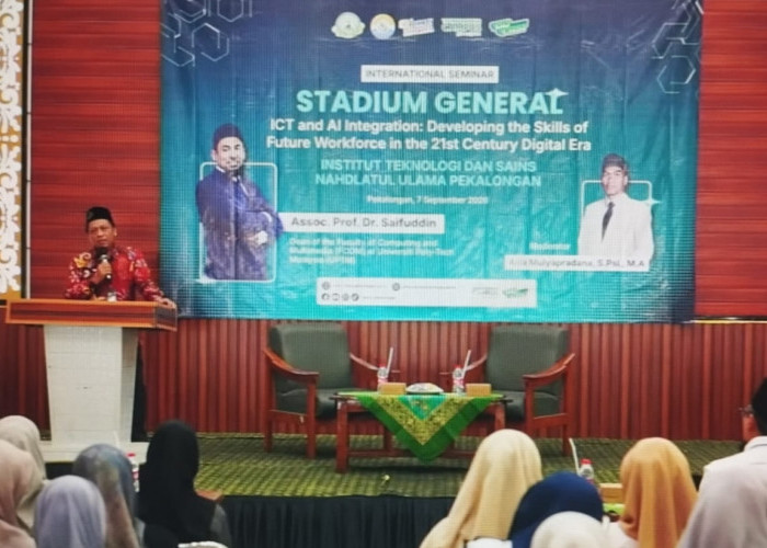 ITSNU Pekalongan Perkuat Jejaring Global Melalui Seminar Internasional dan Stadium General