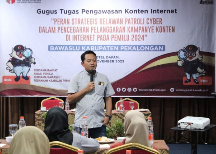 Bawaslu Kabupaten Pekalongan Bentuk Relawan Patroli Cyber, Awasi Konten di Internet