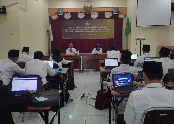 Pegawai Kemenag Kabupaten Pekalongan Ikuti Pelatihan Penggerak Penguatan Moderasi Beragama