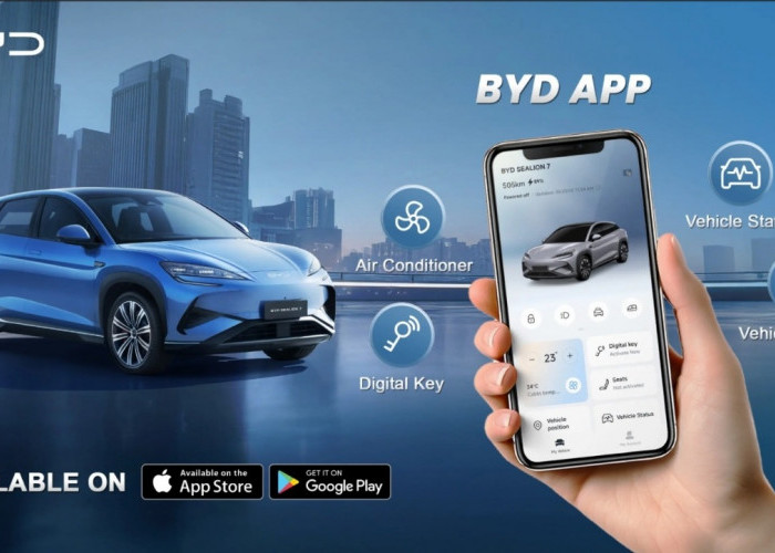 BYD App, “Kunci Pintar” yang Bikin Berkendara Makin Praktis