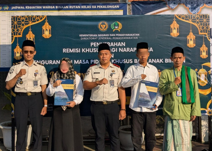 Remisi Idulfitri di Rutan Pekalongan, 96 Narapidana Dapat Pengurangan Hukuman