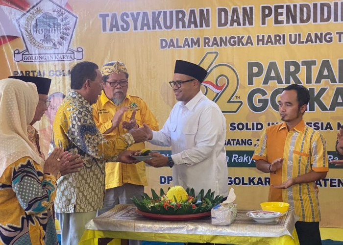 Hadiri HUT ke-62 Partai Golkar, Bupati Batang Faiz Kurniawan Tegaskan Kunci Kemenangan dan Konsolidasi Partai 