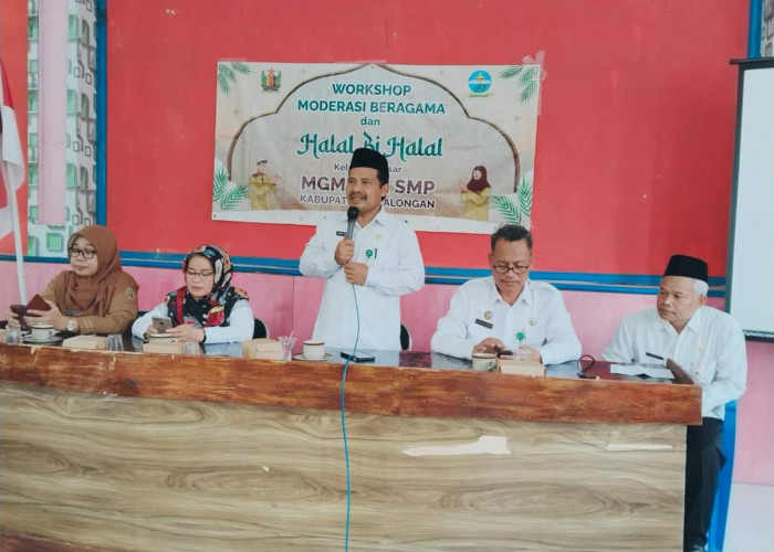 Workshop Moderasi Beragama dan Halal Bihalal MGMP PAI Kabupaten Pekalongan