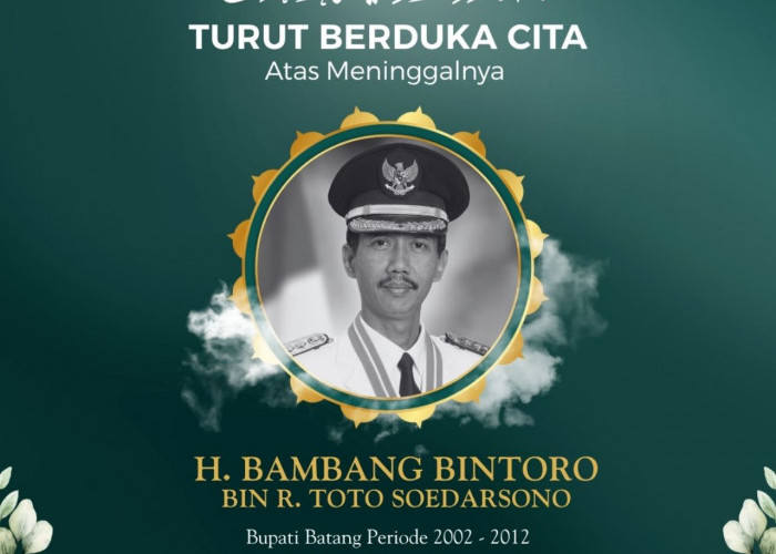 Ungkap Duka atas Wafatnya Bambang Bintoro, Bupati Batang M Faiz Kurniawan: Beliau Sosok yang Mengayomi