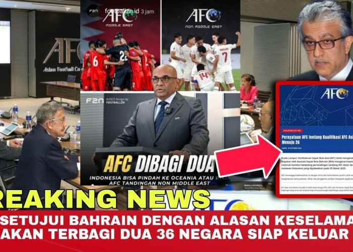 Gemparkan Dunia! Lobi Bahrain Direspon AFC! 36 Negara Anggota Siap Keluar dari AFC Demi Timnas Indonesia?