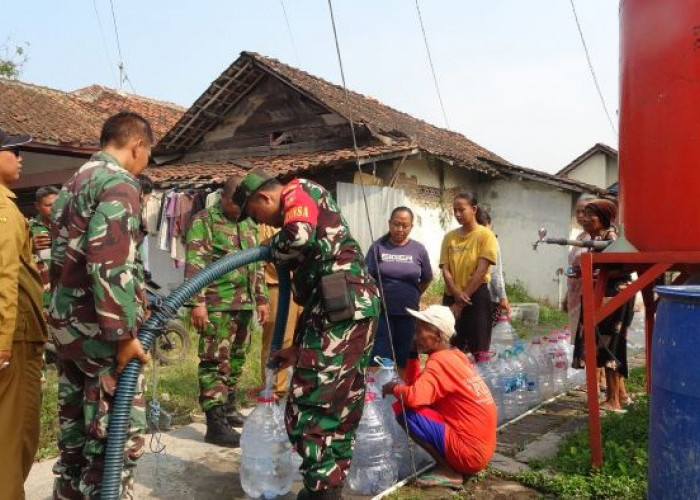 816 Jiwa di Sragi Kabupaten Pekalongan Krisis Air Bersih, Sumur Mengering Sebulan