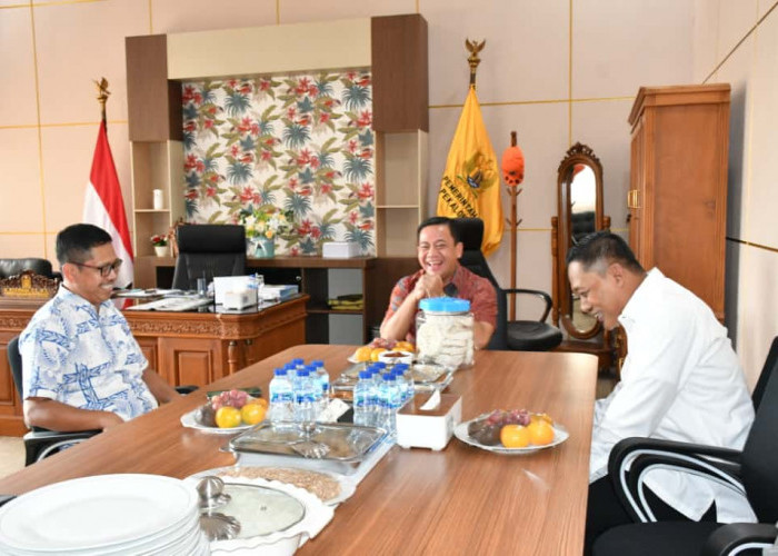 Wakil Bupati Pekalongan Sukirman Terima Kunjungan Tim Monev Kpid Jawa Tengah