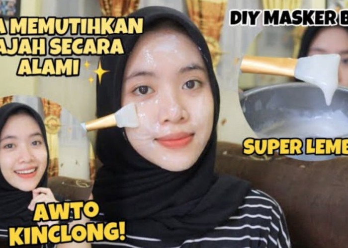 2 Cara Membuat Masker Beras untuk Memutihkan Wajah Sekaligus Menghilangkan Flek Hitam, Wajah Bebas Kerutan