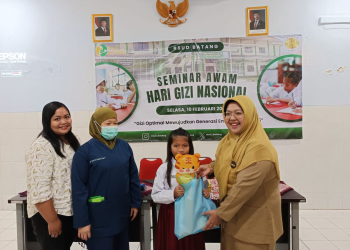Dukung Generasi Emas 2045, RSUD Batang Edukasi Masyarakat Awam Berikan Menu Seimbang Sejak Dini