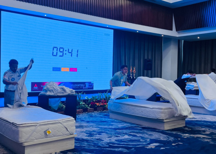 46 Peserta Adu Skill Making Bed, Amandaru Dorong Talenta Baru Perhotelan