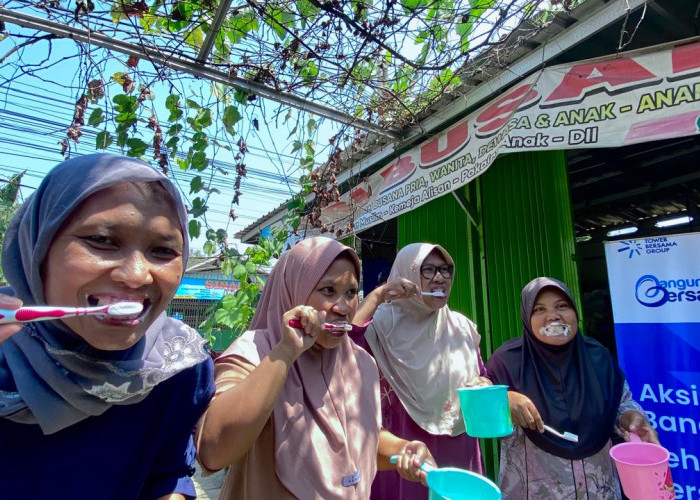 6 Bulan Tersiksa Sakit Gigi, Ila Dapat Edukasi Kesehatan dari Aksi Sosial TBIG di Gejlig Pekalongan