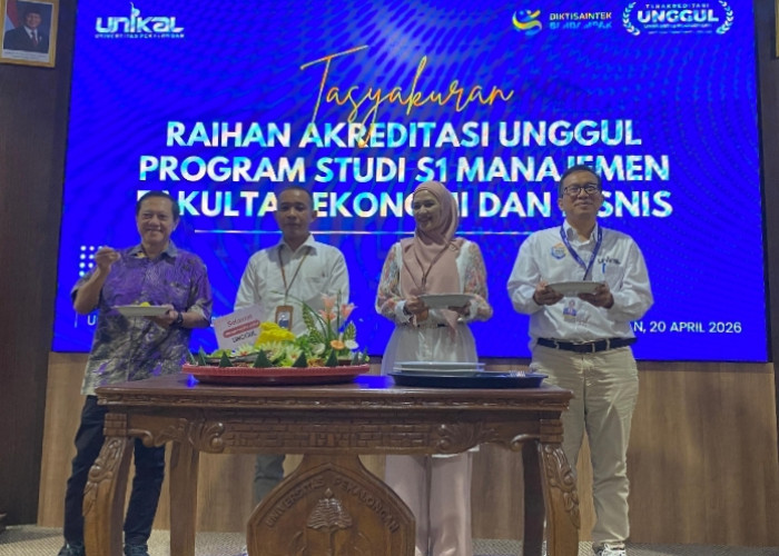 Raih Akreditasi Unggul, Prodi S1 Manajemen FEB Unikal Perkuat Tata Kelola dan Mutu Lulusan