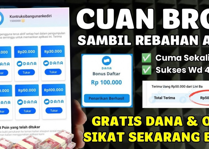 Aplikasi Penghasil Uang: Dapatkan Saldo DANA Gratis Hingga Rp250.000 dengan 7 Aplikasi Ini!