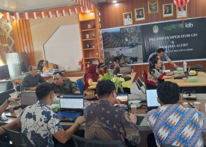 15 Operator GIS Ketapang Digembleng, Siap Pantau Perubahan Tutupan Lahan