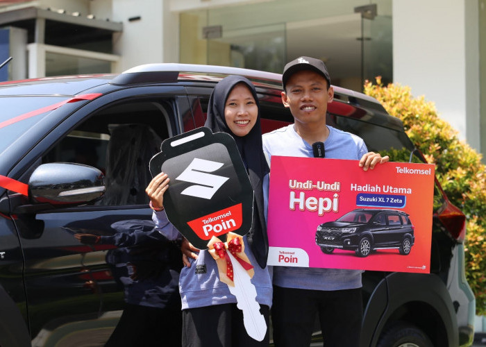 Mahmudi, Pelanggan Telkomsel Asal Demak Dapat Mobil Suzuki XL-7 6 Dari Program Undi - Undi Hepi 