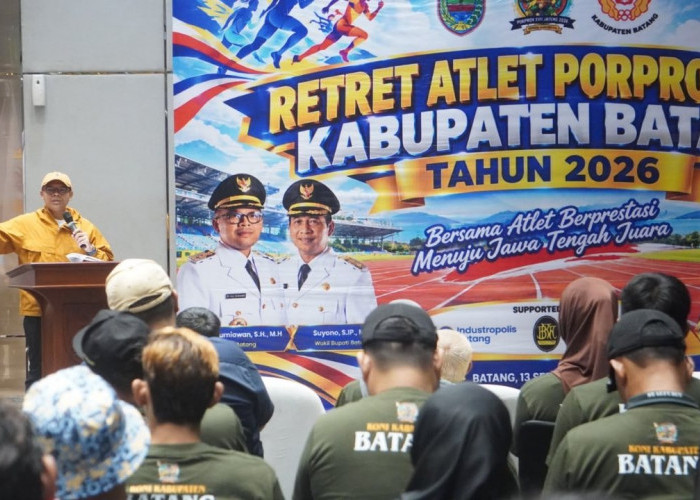 Target Masuk 10 Besar Porprov Jateng 2026, Bupati Batang Minta Atlet Ubah Metode Latihan