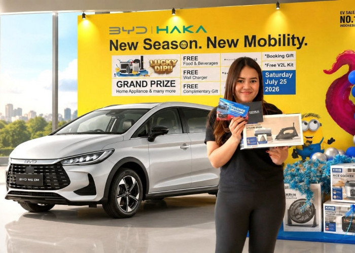 BYD M6 DM, MPV Keluarga Super Irit Yang Jadi Primadona Baru 