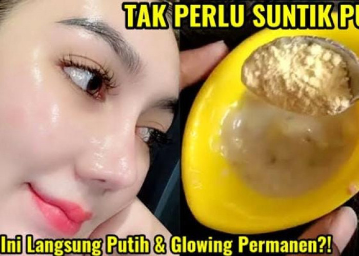 2 Bahan Dapur yang Bikin Wajah Kinclong Kencang dan Anti Keriput, Gini Cara Meraciknya Agar Glowing Awet Muda