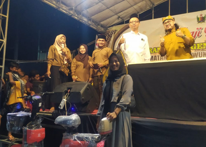 Meriah, Pemerintah Desa Bugangan Gelar Tasyakuran Lewat Acara Ngaji Budaya dan Ada Dooprizenya