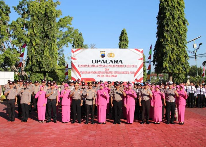 Suami Naik Pangkat, Bhayangkari Polres Pekalongan Diminta Dukung Tugas Suami dan Tumbuhkan Keluarga Harmonis