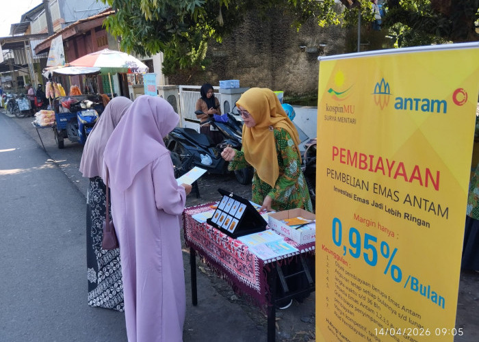 Sasar UMKM, Grebek Pasar KospinMU Dorong Literasi Keuangan Masyarakat