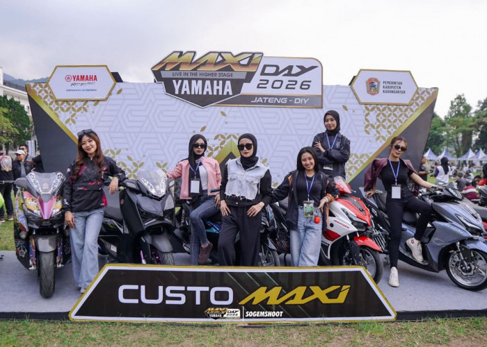 Ribuan Bikers Bersatu di Tawangmangu, MAXI Yamaha Day 2026 Jadi Pesta Kebersamaan Pengguna MAXI Jawa Tengah