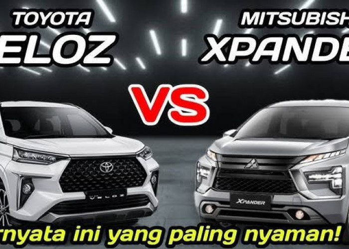 Komparasi Mobil : Toyota Veloz 2024 dengan Mitsubishi Xpander Ultimate 2024, Keduanya Memiliki Kelebihan!