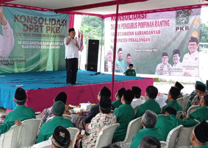 Gelar Konsolidasi, PKB Bertekad Menang di Kecamatan Karanganyar