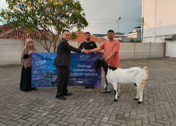 Iduladha 2026, Aston Pekalongan Syariah Berbagi Hewan Kurban untuk Masyarakat