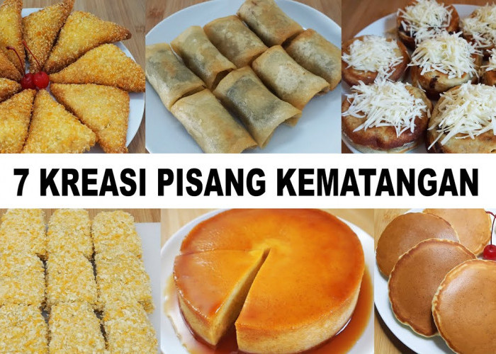 Inilah 2 Olahan Pisang Ambon yang Wajib Kamu Coba dan Rasakan, Mau Lidah Bergoyang? Coba Buat Resep ini