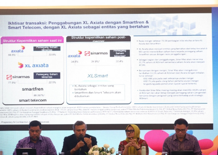 XL Axiata dan Smartfren Umumkan Merger Strategis Bernilai Triliun